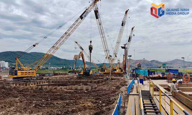 Hăng say lao động, dựng xây thành phố mới