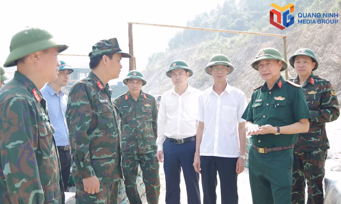 Bộ Tham mưu Quân khu 3 kiểm tra công tác chuẩn bị diễn tập KVPT thành phố Quảng Ninh