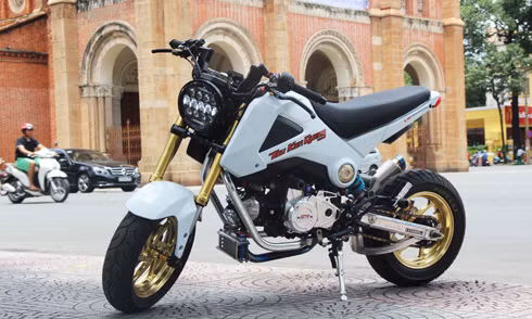 Honda MSX 125 độ của biker Bạc Liêu.