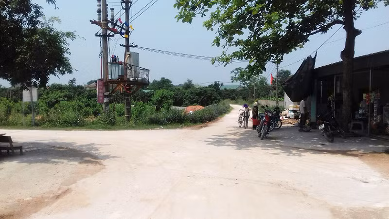 Đoạn đường giao thông thôn Bắc Sơn, xã Bình Khê, TX Đông Triều.