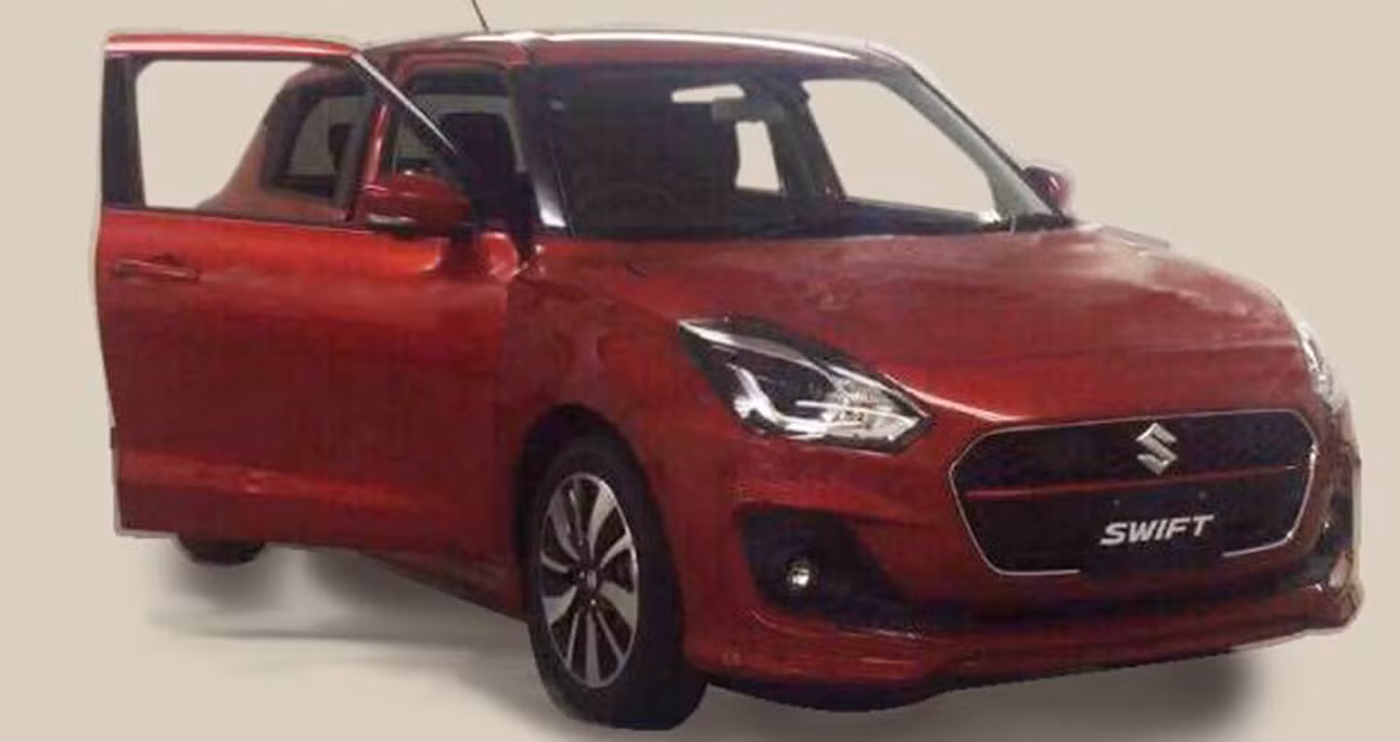 Hình ảnh rò rỉ mới nhất của Suzuki Swift 2017.
