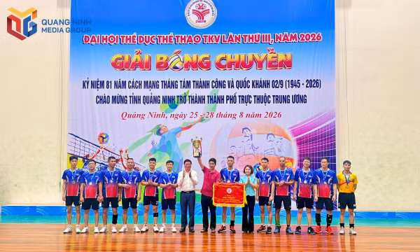 Bế mạc môn bóng chuyền Đại hội TDTT TKV lần thứ III