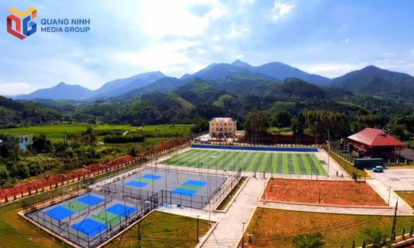 Đầu tư gần 10 tỷ đồng cho thiết chế văn hóa, thể thao tại xã Lục Hồn