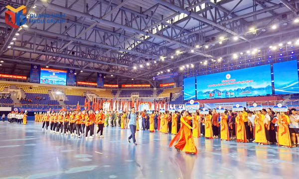 Tổng duyệt Lễ khai mạc Đại hội TDTT TP Quảng Ninh lần thứ X