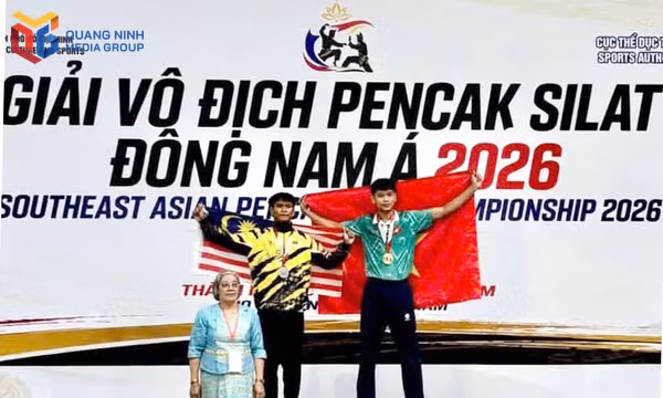 Pencak Silat Quảng Ninh giành 1 HCV, 2 HCB Giải vô địch Đông Nam Á 2026