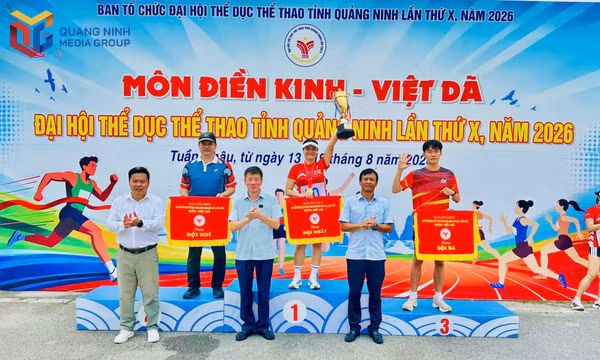 Phường Móng Cái 1 đoạt nhất toàn đoàn môn Việt dã Đại hội TDTT tỉnh