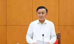 Đồng chí Trần Cẩm Tú, Ủy viên Bộ Chính trị, Thường trực Ban Bí thư. (Ảnh: DUY LINH) 