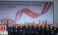Tổng Bí thư, Chủ tịch nước Tô Lâm chứng kiến trao văn kiện hợp tác Việt Nam-Đan Mạch