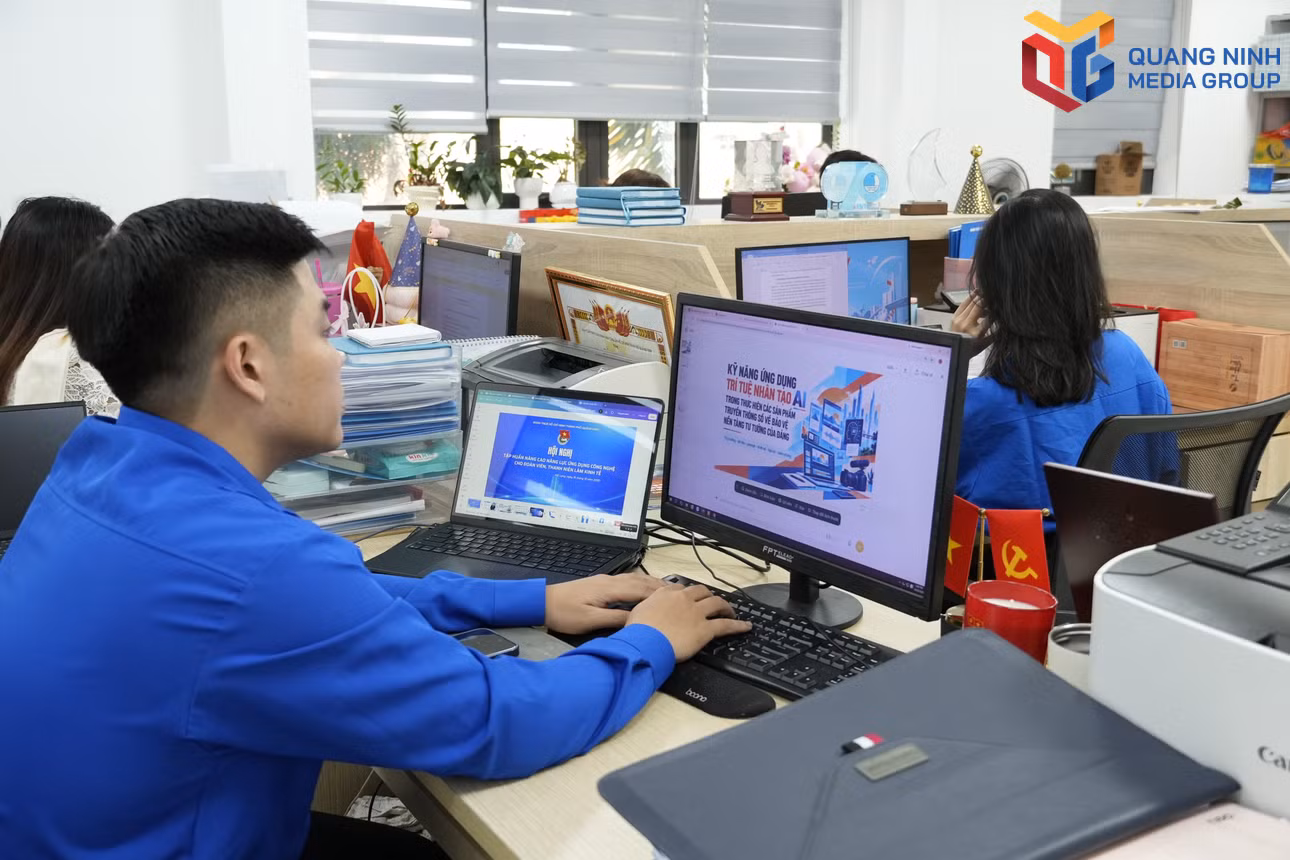ĐVTN tích cực ứng dụng công nghệ số vào triển khai thực hiện nhiệm vụ.