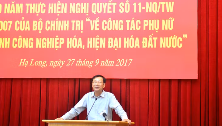 Đồng chí Nguyễn Văn Đọc, Bí thư Tỉnh ủy, Chủ tịch HĐND tỉnh chủ trì hội nghị.