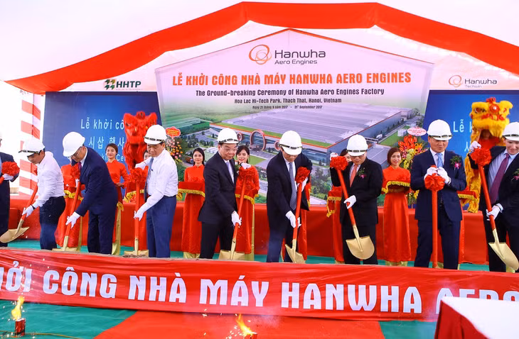 Khởi công xây dựng nhà máy đầu tiên sản xuất linh kiện máy bay - Ảnh: VGP/Thu Cúc