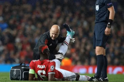  Chấn thương của Pogba nặng hơn dự kiến.