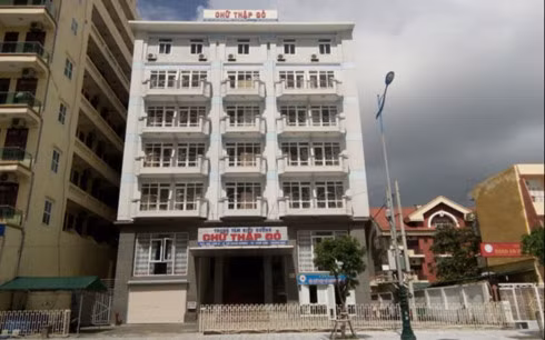 Trung tâm điều dưỡng sơ cấp cứu chữ thập đỏ Sầm Sơn- nơi xảy ra vụ ngộ độc.