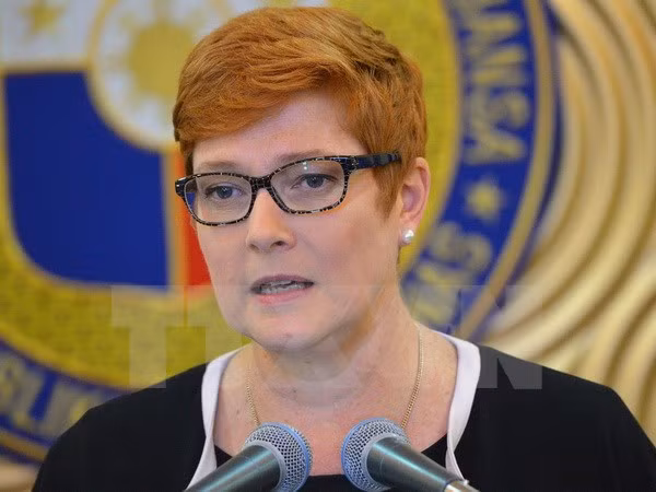 Bộ trưởng Quốc phòng Australia Marise Payne. (Nguồn: AFP/TTXVN)