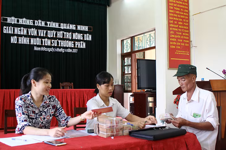 Sáng 29/9, Hội Nông dân tỉnh phối hợp với Hội Nông dân TX Quảng Yên tổ chức giải ngân Quỹ hỗ trợ nông dân Trung ương cho hội viên nông dân phường Nam Hòa, TX Quảng Yên vay vốn, với tổng số tiền là 1 tỷ đồng.