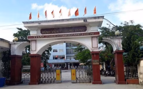 Bệnh viện 71 trung ương, nơi xảy ra sự việc