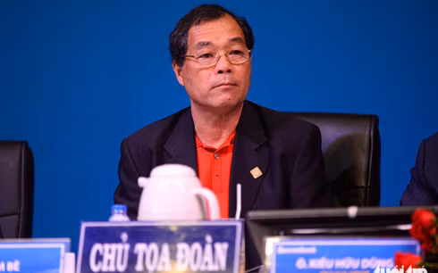 Ông Trầm Bê khi còn ở Sacombank (Ảnh: Tuổi Trẻ)