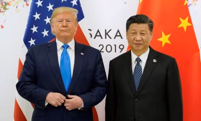 Tổng thống Mỹ Donald Trump và Chủ tịch Trung Quốc Tập Cận Bình. (Ảnh: Reuters)