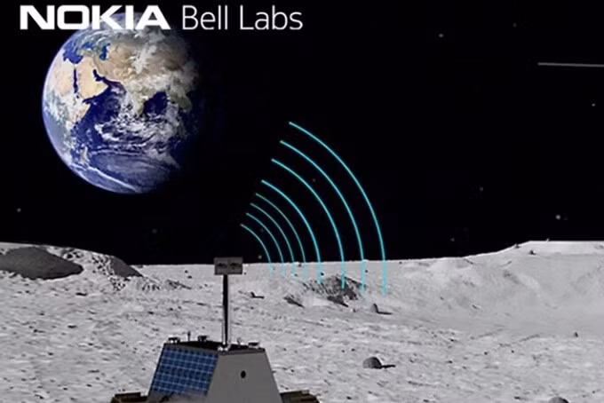 Nokia Bell Labs sẽ hợp tác với công ty kỹ thuật tàu vũ trụ Intuitive Machines để xây dựng mạng 4G-LTE. Ảnh: ABPlive.