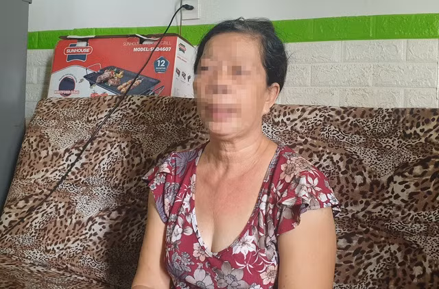 Bà L. kể lại sự việc vay tiền qua mạng và bị tống tiền