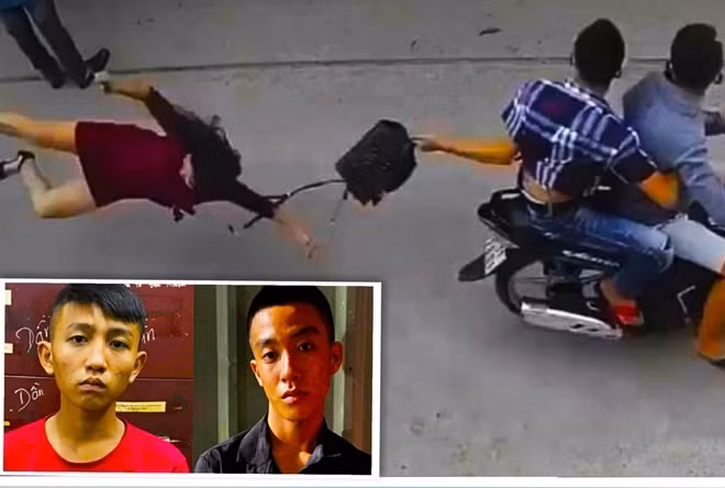 Hai đối tượng cướp giật mới 16 tuổi gây ra vụ cướp giật khiến nhiều người bất bình