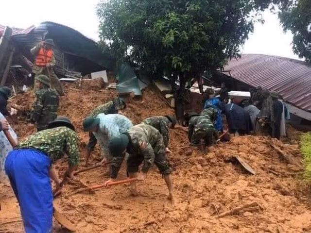 Theo thông tin mới nhất đã tìm thấy thi thể 3 trong số 22 người mất tích.