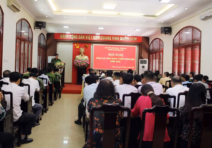 Quang cảnh hội nghị.