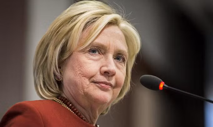 Cựu ngoại trưởng Mỹ Hillary Clinton. Ảnh: Reuters.