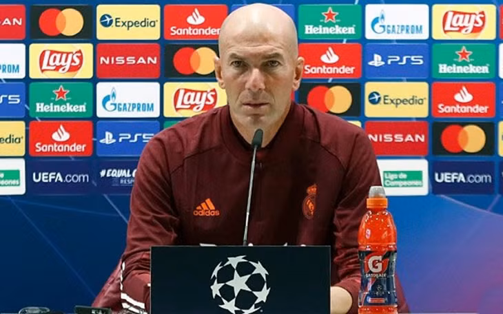 HLV Zidane dành sự tôn trọng lớn cho Shakhtar Donetsk (Ảnh: Real Madrid).