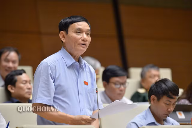 Đại biều Bùi Quốc Phòng (đoàn Thái Bình)