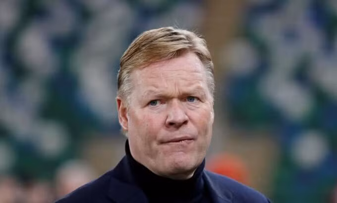 Koeman đã thắng ba, hòa một, thua một trong năm trận đầu dẫn dắt Barca. Ảnh: Reuters.