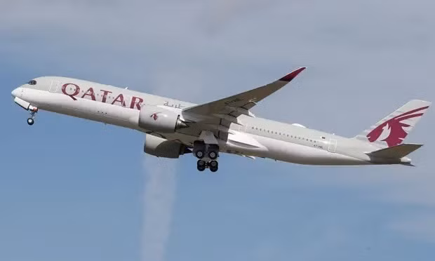 Một máy bay của Qatar Airways. Ảnh: Reuters