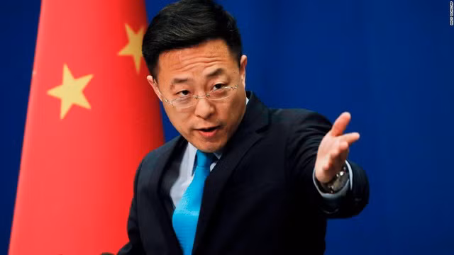 Người phát ngôn Bộ Ngoại giao Trung Quốc Triệu Lập Kiên (Ảnh: Xinhua)