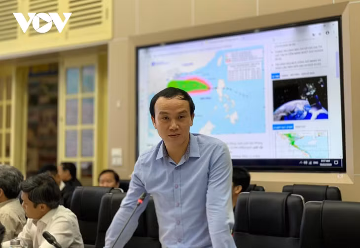 Phó Giám đốc Trung tâm Dự báo Khí tượng Thuỷ văn Quốc gia - Hoàng Phúc Lâm.