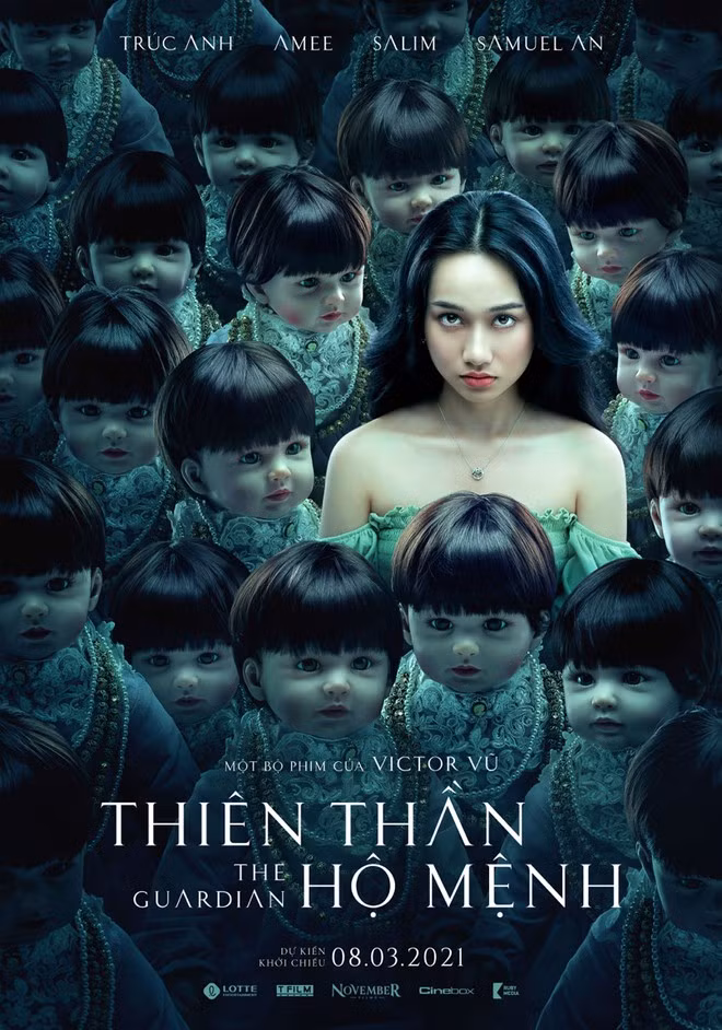 Teaser poster hé lộ hình ảnh Trúc Anh với biểu cảm kỳ lạ giữa dàn búp bê ma quái