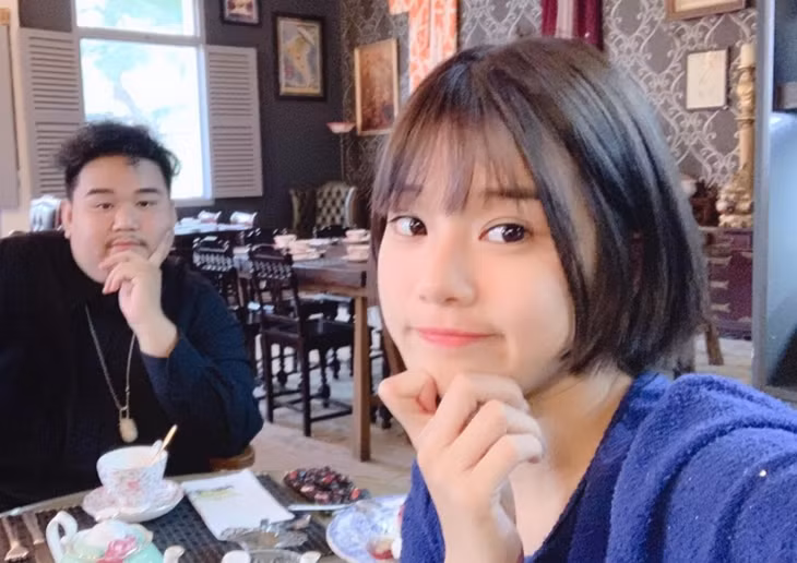 Hoàng Yến Chibi và rapper thường đăng ảnh chụp chung.