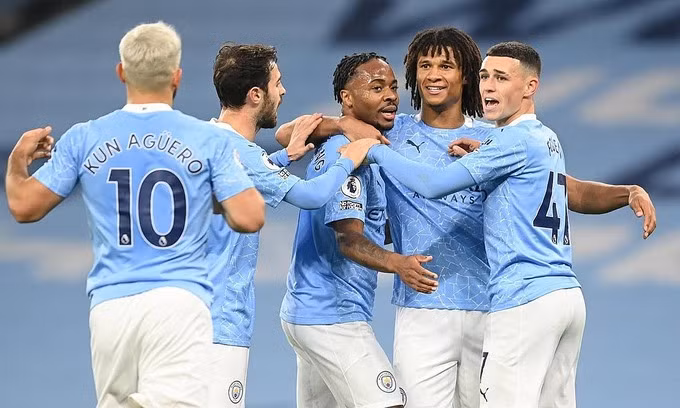 Man City thắng trận thứ hai mùa này. Ảnh: Reuters