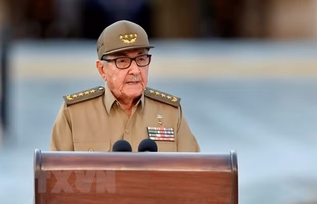 Bí thư thứ nhất Ban Chấp hành Trung ương Đảng Cộng sản Cuba Raul Castro. (Ảnh: AFP/TTXVN)