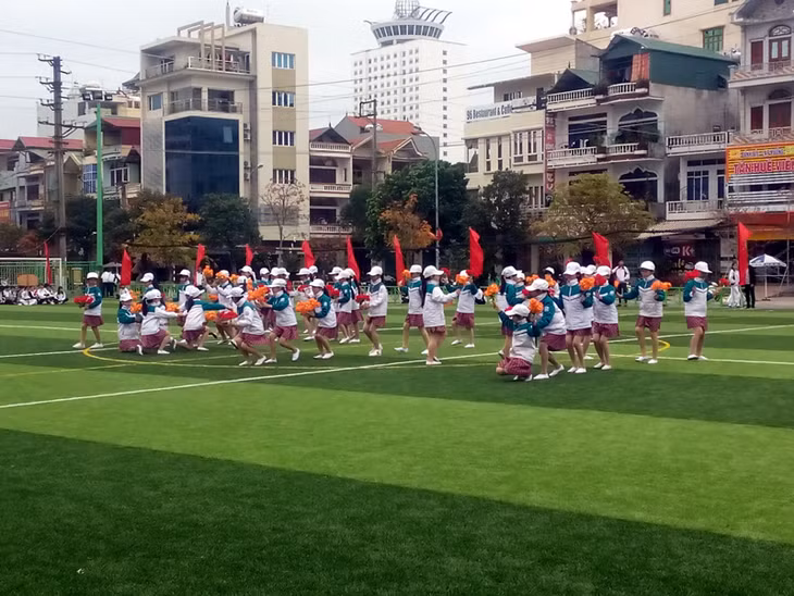 Các hoạt động diễu hành và đồng diễn tại Đại hội