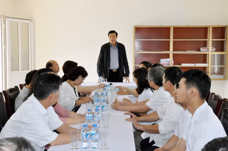 Đồng chí Nguyễn Đức Long, Phó Bí thư Tỉnh ủy, Chủ tịch UBND tỉnh phát biểu tại buổi làm việc.