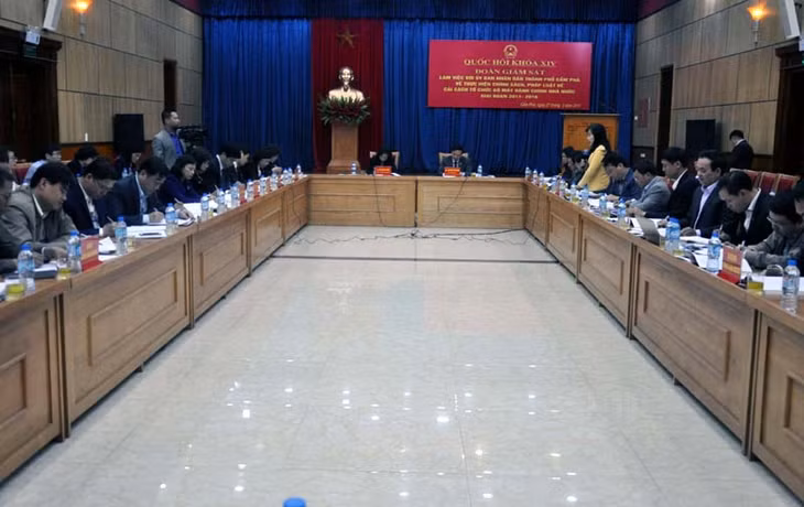 Quang cảnh buổi giám sát