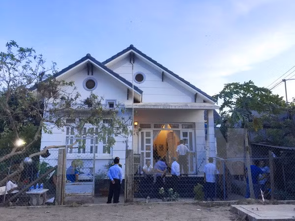 Hiện trường vụ việc. (Ảnh: Nam Thái/TTXVN)