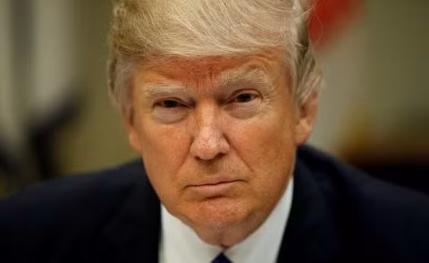 Tổng thống Mỹ Donald Trump . Ảnh: Reuters.