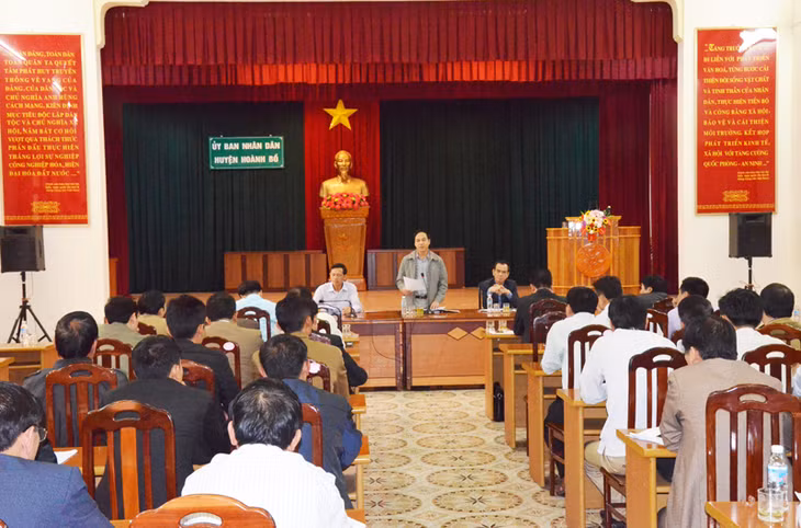 Đồng chí Đặng Huy Hậu, Phó Chủ tịch Thường trực UBND tỉnh phát biểu chỉ đạo 