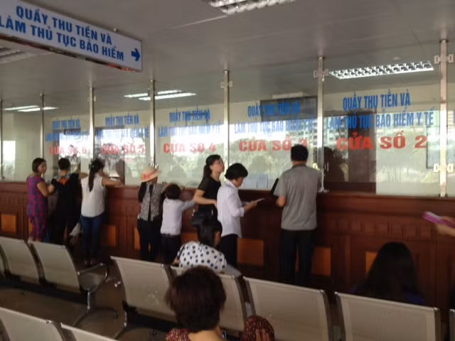 Người dân khám chữa bệnh BHYT. (Ảnh minh họa. Ảnh: Đỗ Thoa)