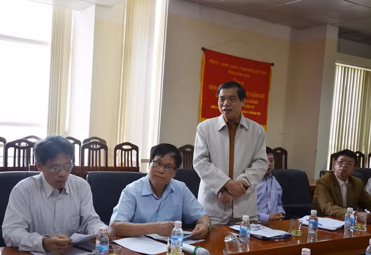 Chủ tịch Hội Cựu TNXP phát biểu