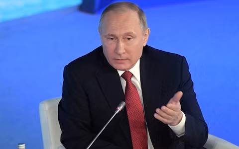 Tổng thống Nga Putin. Ảnh: Reuters