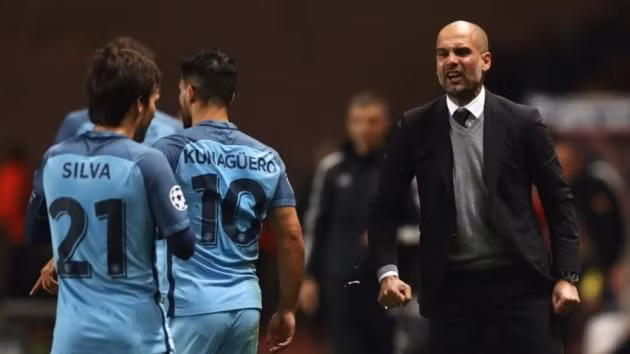  Man City vẫn chưa thể vận hành hoàn hảo như những gì HLV Pep Guardiola mong muốn. Ảnh: Daily Mail.
