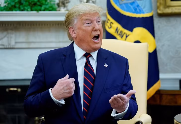 Tổng thống Mỹ Donald Trump. Ảnh: Reuters