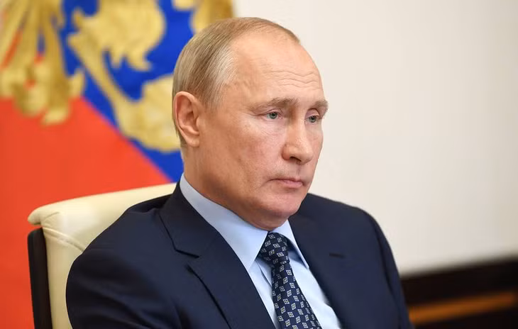 Tổng thống V.Putin tại cuộc họp. (Ảnh: Tass)